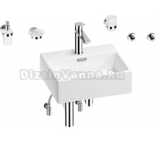 Комплект 9 в 1 Wellsee Graceful Pro 201006641 белый, хром