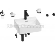 Комплект 9 в 1 Wellsee Graceful Pro 201006642 белый, черный матовый