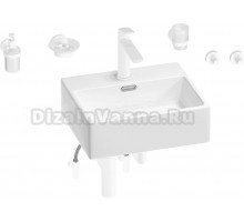 Комплект 9 в 1 Wellsee Graceful Pro 201006645 белый, матовый белый