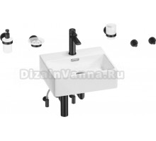 Комплект 9 в 1 Wellsee Graceful Pro 201006647 белый, черный матовый