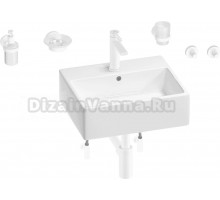 Комплект 9 в 1 Wellsee Graceful Pro 201006660 белый, матовый белый