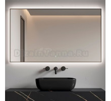 Зеркало Armadi Art 543-120 70 с подсветкой, диммером, с антизапотевателем, матовый графит