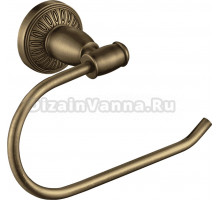 Держатель для полотенец Savol 66 c S-006660C бронза, кольцо