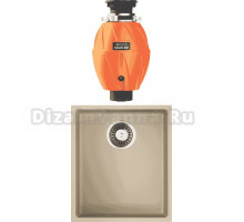 Комплект Мойка Omoikiri Bosen 38-U-СH, шампань + Измельчитель Nagare 500