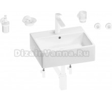 Комплект 9 в 1 Wellsee Graceful Pro 201006665 белый, матовый белый