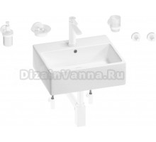 Комплект 9 в 1 Wellsee Graceful Pro 201006670 белый, матовый белый