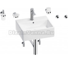 Комплект 9 в 1 Wellsee Graceful Pro 201006676 белый, хром