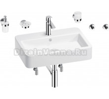 Комплект 9 в 1 Wellsee Halcyon 201006581 белый, хром