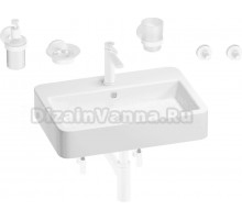 Комплект 9 в 1 Wellsee Halcyon 201006590 белый, матовый белый