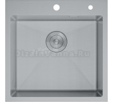 Мойка кухонная D&K DKS505004 сатин