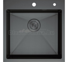 Мойка кухонная D&K DKS505006 графит