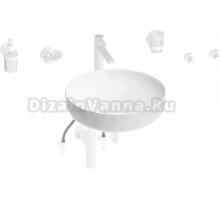 Комплект 9 в 1 Wellsee Chalice Perfection 201006215 глянцевый белый, матовый белый