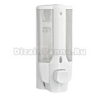 Дозатор для жидкого мыла D-lin D201123-1 настенный, белый