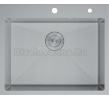 Мойка кухонная D&K DKS604504 сатин