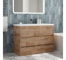 Тумба с раковиной Art&Max Family-M 100 напольная, harbor golden