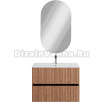 Мебель для ванной комнаты Art&Max Torino 80 подвесная, бран