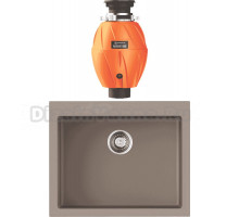 Комплект Мойка Omoikiri Bosen 61, бежевая + Измельчитель Nagare 500