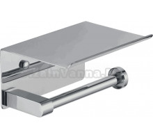 Держатель для туалетной бумаги Savol S-00AK56 с полкой для телефона, хром