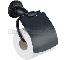 Держатель для туалетной бумаги Savol 66 h S-006651H черный