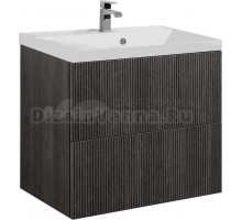 Тумба с раковиной Art&Max Verona-Push 70 подвесная, kadena dark