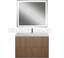 Мебель для ванной комнаты Art&Max Verona-Push 90 подвесная, kadena wood