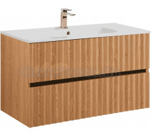 Тумба под раковину без столешницы Art&Max Elegant 100 подвесная, бран