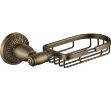 Мыльница Savol 66 c S-006632C настенная, бронзовая