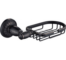 Мыльница Savol 66 h S-006632H настенная, черная