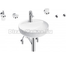 Комплект 9 в 1 Wellsee Chalice Perfection 201006251 глянцевый белый, хром