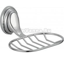 Мыльница Savol 31 S-003132 настенная, хром