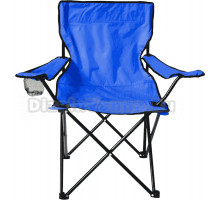 Садовое кресло DASWERK 680047 с подстаканником в чехле, синее