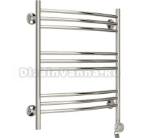 Полотенцесушитель электрический Стилье Формат 10 00510-6050 65x55 см, подключение справа, без покрытия, лесенка