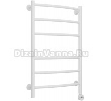 Полотенцесушитель электрический Стилье Формат 12 30512-8050 85x55 см, подключение справа, матовый белый, лесенка