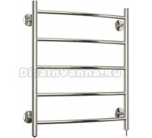 Полотенцесушитель электрический Стилье Формат 40 00540-6050 60x55 см, подключение справа, без покрытия, лесенка
