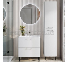 Мебель для ванной комнаты Itana Nais 2.0 70 напольная, белая матовая