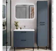 Мебель для ванной комнаты Itana Nais 2.0 80 напольная, антрацит