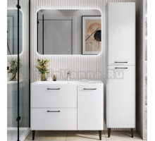 Мебель для ванной комнаты Itana Nais 2.0 100 напольная, белая матовая
