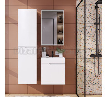 Мебель для ванной комнаты Itana Sky 50 подвесная, белый глянец