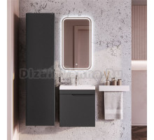 Мебель для ванной комнаты Itana Sky 50 подвесная, графит