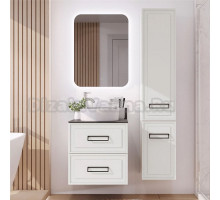 Мебель для ванной комнаты Itana Pino 60 подвесная, керамик, со столешницей