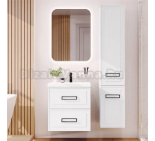 Мебель для ванной комнаты Itana Pino 60 подвесная, белая матовая