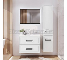 Мебель для ванной комнаты Itana Pino 75 подвесная, белая матовая