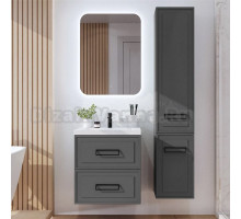Мебель для ванной комнаты Itana Pino 60 подвесная, графит