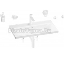 Комплект 10 в 1 Wellsee FreeDom 201007055 глянцевый белый, матовый белый