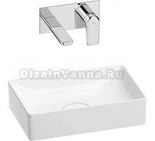 Комплект 2 в 1 Wellsee Pure BY Wellsee 201000706 глянцевый белый, хром, С ВНУТРЕННЕЙ ЧАСТЬЮ