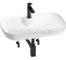 Комплект 5 в 1 Wellsee Croquis 2.0 201004112 глянцевый белый, матовый черный