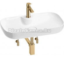 Комплект 5 в 1 Wellsee Croquis 2.0 201004113 глянцевый белый, золото