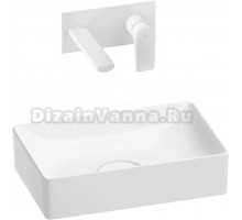 Комплект 2 в 1 Wellsee Pure BY Wellsee 201000710 глянцевый белый, матовый белый, С ВНУТРЕННЕЙ ЧАСТЬЮ