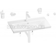 Комплект 10 в 1 Wellsee FreeDom 201007075 глянцевый белый, матовый белый