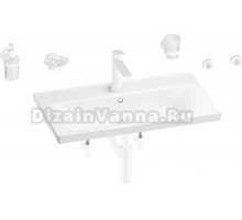 Комплект 10 в 1 Wellsee FreeDom 201007085 глянцевый белый, матовый белый